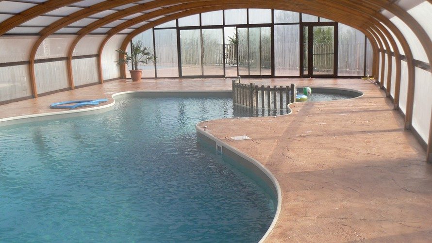 Al-Roc — béton décoratif matricé — réalisation Allées-Créations
