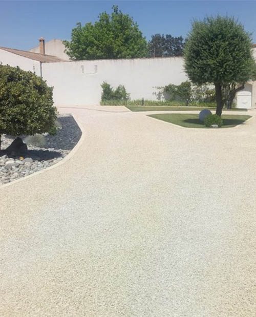 Allée de jardin — Gravier stabilisé