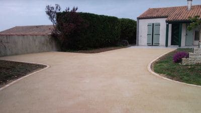 Tour de maison — Enrobé écologique et décoratif